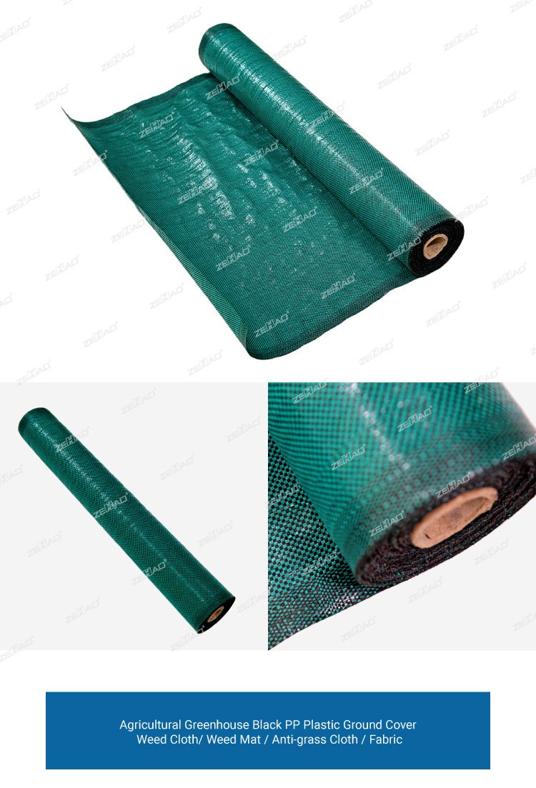 Green PP Weed Barrier Fabric