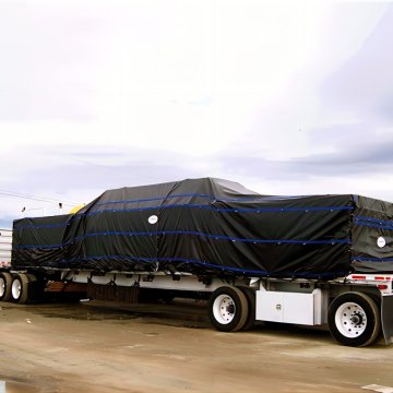 Application of PE tarpaulin in transportation industry
